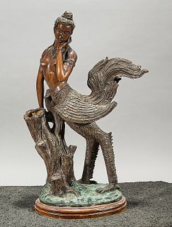 Southeast Asian Bronze Kinnari