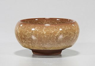 Ceramic Crackle Glazed Celadon Colored Waterpot