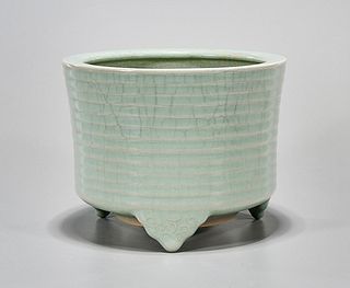 Chinese Celadon Porcelain Censer