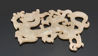 Chinese Han-Style Jade Plaque