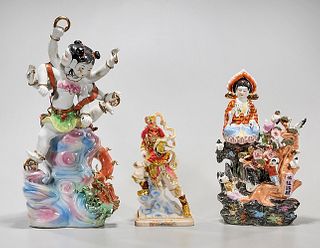 Group of Chinese Porcelain Figures