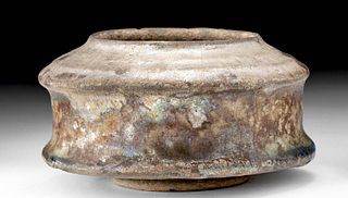 Byzantine Glazed Pottery Jar