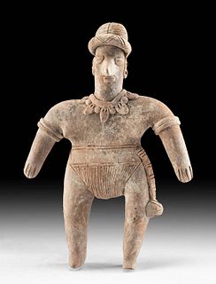 Colima Pottery Standing Female Gingerbread Figure