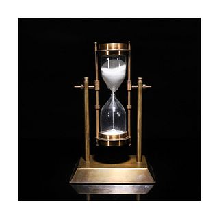 A Nautical Compass Hourglass