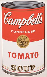 Andy Warhol Signed Leo Castelli Campbell Soup
