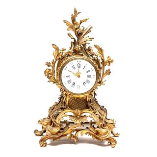 Tiffany & Co Ad MOUGIN Bronze Clock