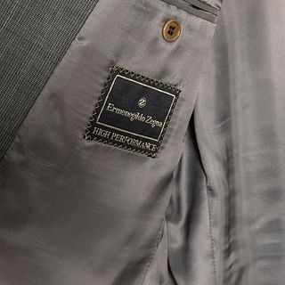 Ermenegildo ZegnaÂ Grey Suit Jacket