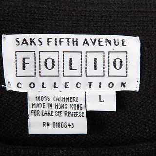 Saks Fifth Avenue Folio Collection Cashmere Sweater
