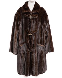 Donna Karen Mink Coat