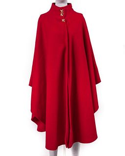 Lord & Taylor cape red