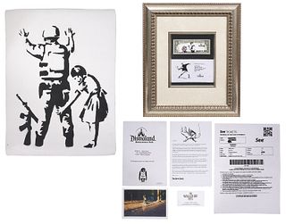 Grouping of Items Inspired by Banksy
