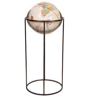 Paul McCobb Style Replogle Globe on Stand
