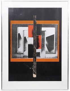 Louise Nevelson Untitled Lithograph 1984