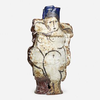 Rudy Autio, Early monumental vessel with nude