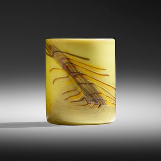 Dale Chihuly and Flora Mace, Early Navajo Blanket Cylinder