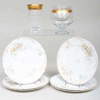 Set of Six John Maddock & Sons Porcelain Dessert Plates