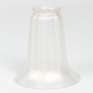 Steuben Iridescent Glass Shade