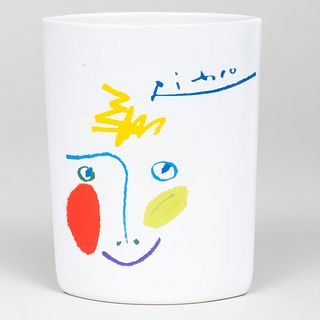Picasso Living Porcelain 'The Washerwoman' Vase