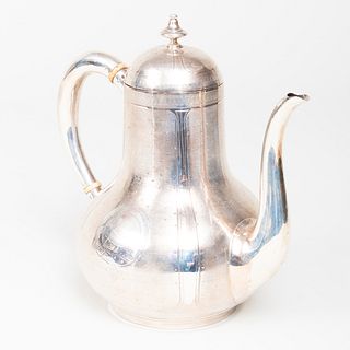 French Silver Coffee Pot
