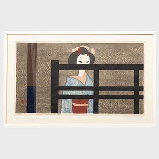 Kiyoshi Saito (1907-1997):  Maiko Kyoto (C)