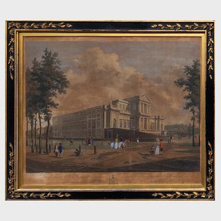 After Hermanus Petrus Schouten (1747-1822): Vue perspective de la Maison de Campagne