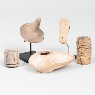 Group of Ethnographic Clay Ornaments