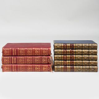William Pickering: Poetical Works by Thomas Gray, Five Volumes; William Shakespeare: Three Volumes