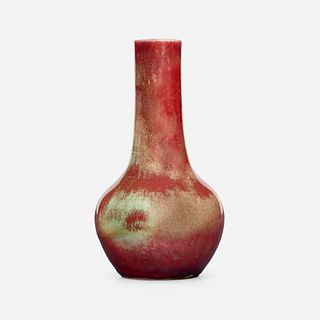 Hugh C. Robertson for Chelsea Keramic Art Works, Experimental oxblood vase