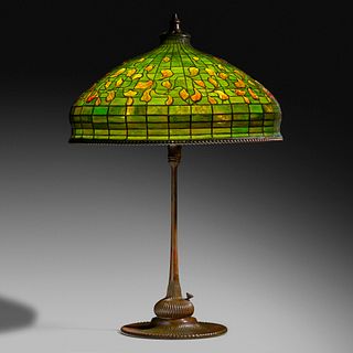 Tiffany Studios, Autumn Leaf table lamp