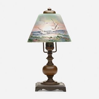Handel, Boudoir lamp with seagulls