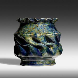 George E. Ohr, Exceptional and Large vase