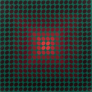 Victor Vasarely (Hungarian/French, 1906-1997)