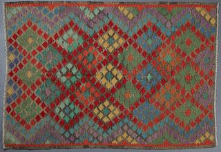 Turkish Kilim Carpet, 5' 5 x 7' 9.
