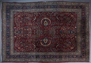 Oriental Sarouk Carpet, 9' x 12' 5.