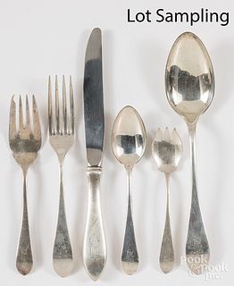 Reed and Barton sterling silver flatware service
