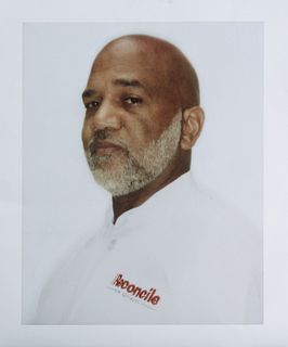 Blake Boyd (1970-, Louisiana), "Chef Eugene Temple, Cafe Reconcile", 2017, archival pigment print on 100% cotton rag paper, embossed signature on lowe