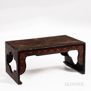 Painted Lacquer Kang Table