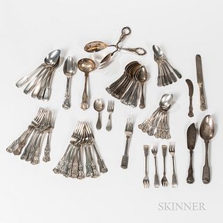 Assembled Group of Silver Flatware