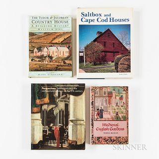 Large Collection of Reference Books, Catalogs, and Monographs on Architecture, Interior Design, and Gardening
