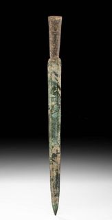 Chinese Warring States Bronze Spear Tip