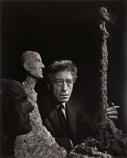 Yousuf Karsh
(Armenian/Canadian, 1908-2002)
Alberto Giacometti, 1965 (printed ca. 1970)