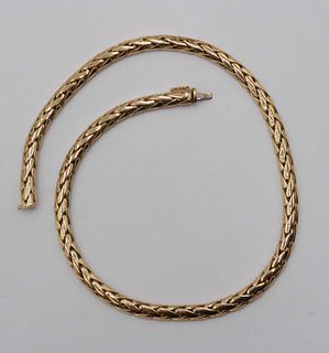 14k Yellow Gold Chain Necklace