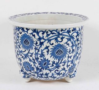 Chinese Blue-and-White Porcelain Planter