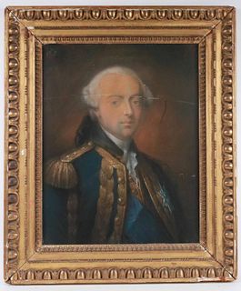 Charles D'Estaing, Pastel, Portrait of Count
