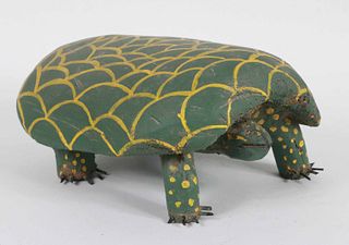 Felipe Archuleta, Carved and Painted Tortoise