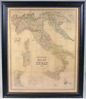Stanford's Map of Italy