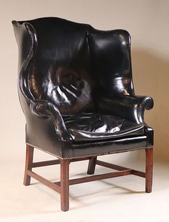 Late Chippendale Mahogany Easy Chair