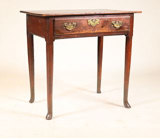 George I Oak Dressing Table