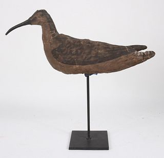 Canvas Covered Curlew Decoy