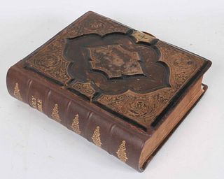 Antique Leather-Bound Holman Holy Bible